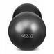 М'яч для фітнесу (арахіс) 4FIZJO Air Ball Peanut 45 x 90 см Anti-Burst Black (P-5907739312938)