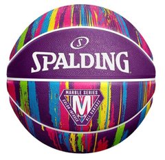 Мяч баскетбольный Spalding Marble Ball фиолетовый