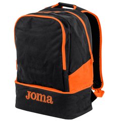 Рюкзак Joma ESTADIO III черно-оранжевый Уни 46х32х20см