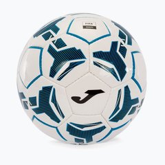 Футбольный мяч Joma ICEBERG III бело-бирюзовый Уни 5