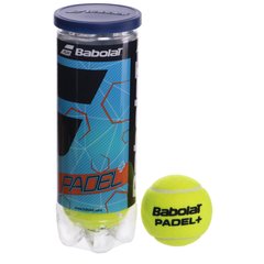 Мяч для большого тенниса BABOLAT PADEL X3 YELLOW BB501045-113 3шт салатовый