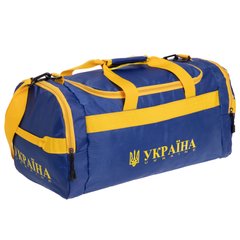 Сумка спортивна Бочонок Украина SP-Sport GA-3 синій-жовтий