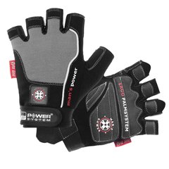 Перчатки для фитнеса и тяжелой атлетики Power System Man’s Power PS-2580 Black/Grey XXL