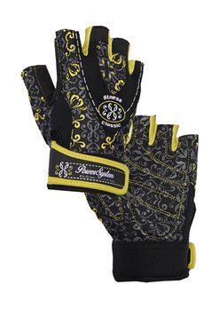 Перчатки для фитнеса и тяжелой атлетики Power System Classy Женские PS-2910 Yellow XS