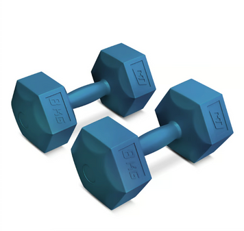 Гантели для фитнеса композитные Hop-Sport HS-C080DS 2х8кг голубой