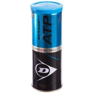 Мяч для большого тенниса DUNLOP ATP 601313 3шт салатовый