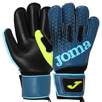 Перчатки вратарские Joma PREMIER 401195-301 (латекс, Черный-синий-желтый 10 размер)