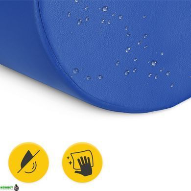 Валик для реабілітації та масажу 4FIZJO 60 x 20 см Blue (P-5905973402989)