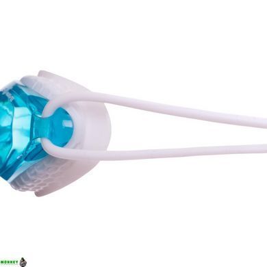 Очки для плавания MadWave HONEY M042718 Голубой-белый
