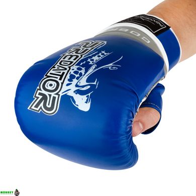 Снарядні рукавички PowerPlay 3038 Синьо-сірі S