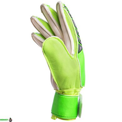 Перчатки вратарские с защитой пальцев SP-Sport FB-888 размер 8-10 цвета в ассортименте