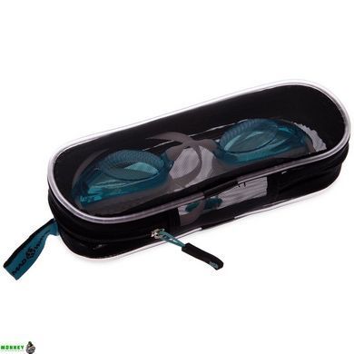 Очки для плавания MadWave HONEY M042718 Голубой-белый