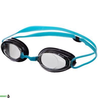 Очки для плавания MadWave HONEY M042718 Голубой-белый