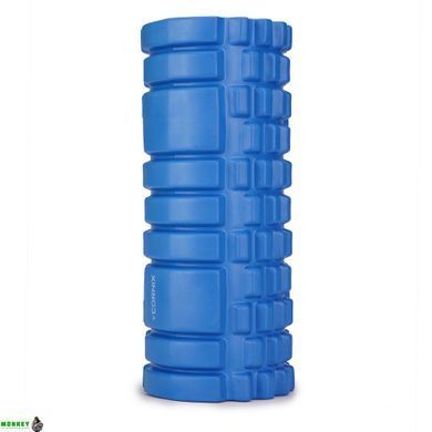 Массажный ролик Cornix EVA 33 x 14 см (валик, роллер) XR-0035 Blue