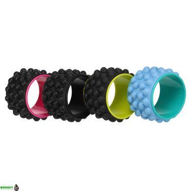 Колесо для йоги масажне Wheel Yoga SP-Sport FI-6205 Чорний