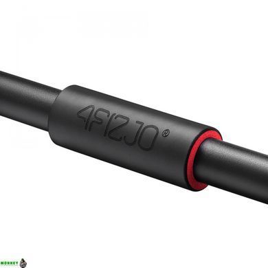 Турнік розсувний 4FIZJO 66-100 см Black/Red (P-5907739310385)