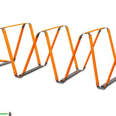 Координационная лестница дорожка с барьерами SP-Sport FB-0502 5,5м оранжевый