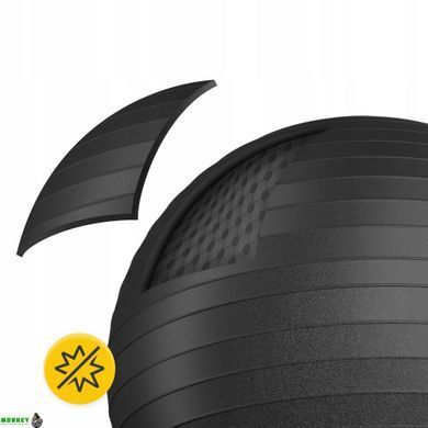 Мяч для фитнеса (фитбол) 4FIZJO 85 см Anti-Burst 4FJ0028 Black