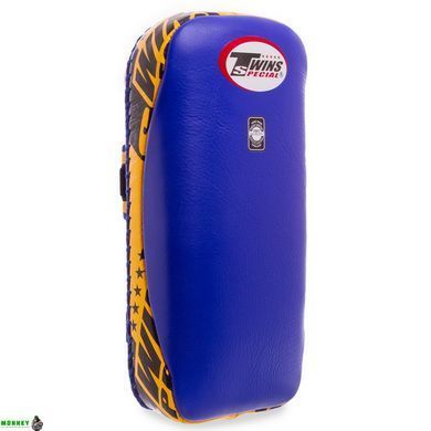 Пади для тайського боксу Тай-педи TWINS KPL2-L Чорний-оранжевий 20x41x6см 1шт