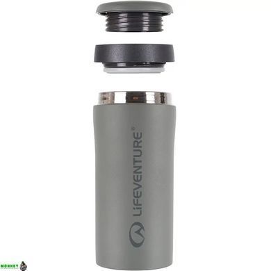 Lifeventure кухоль Thermal Mug grey matt