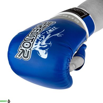 Снарядные перчатки, битки PowerPlay 3038 сине-серые S