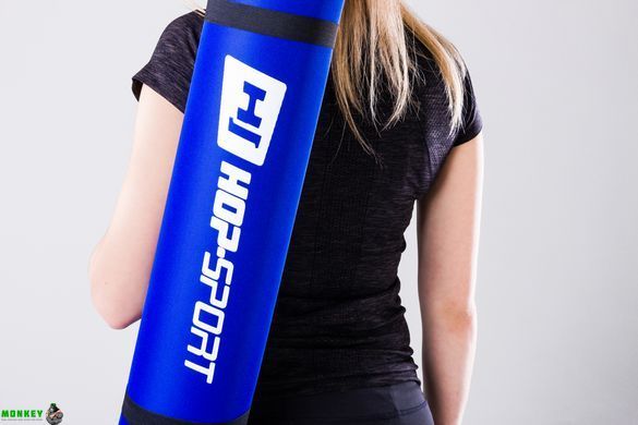 Мат для фітнесу та йоги Hop-Sport HS-2256 синій