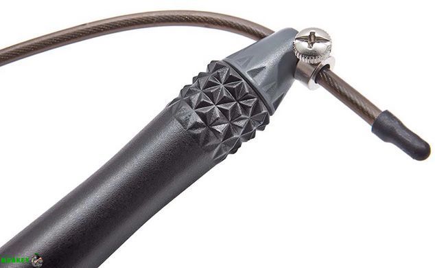 Обтяжена скакалка Adidas Weighted Skipping Rope чорний Уні 3 м