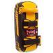 Пади для тайського боксу Тай-педи TWINS KPL2-L Чорний-оранжевий 20x41x6см 1шт