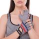 Перчатки для фитнеса и тренировок женские Zelart SB-161950 размер XS-M серый