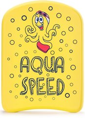 Дошка для плавання Aqua Speed ​​KIDDIE KICKBOARD Octopus 6897 жовтий Діт 31x23x2,4cм