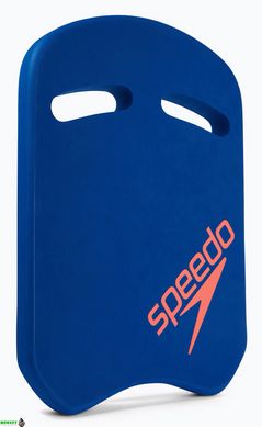 Доска для плавания Speedo KICK BOARD AU синий, оранжевый Уни 28x43x3,5 см