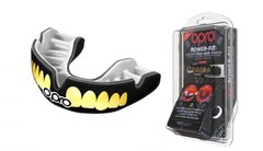Капа OPRO Power-Fit Bling-Teeth Series Black/White (art.002269002)