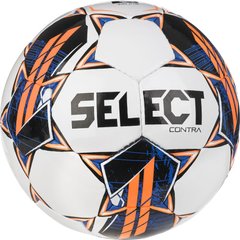 Футбольный мяч Select CONTRA v23 бело-оранжевый Уни 4
