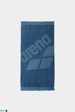 Полотенце Arena BEACH TOWEL LOGO серо-голубое Уни 180x90 см