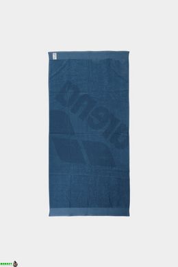 Полотенце Arena BEACH TOWEL LOGO серо-голубое Уни 180x90 см