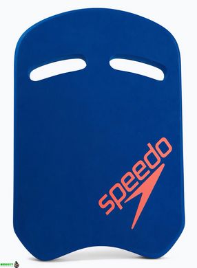 Доска для плавания Speedo KICK BOARD AU синий, оранжевый Уни 28x43x3,5 см