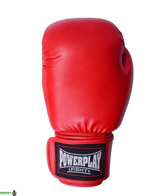 Боксерские перчатки PowerPlay 3004 красные 12 унций