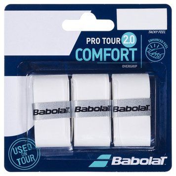Обмотка Babolat Pro Tour 2.0 X 3 white 653053-101