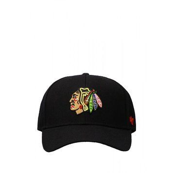 Кепка MVP 47 Brand NHL CHICAGO BLACKHAWKS чорний, сірий Уні OSFA