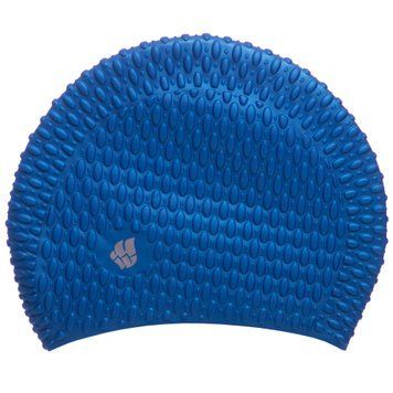Шапочка для плавання MadWave Bubble M053906 Синій
