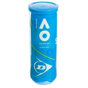 М'яч для великого тенісу DUNLOP AUSTRALIAN OPEN DL601354 3 шт салатовий
