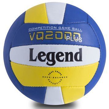 Мяч волейбольный PU LEGEND LG-0691 (PU, №5, 3 слоя, сшитый вручную)