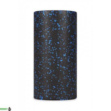 Набор для йоги PowerPlay PP_4008 EPP Foam Roller Set роллер + 2 массажных мяча Черно-синий