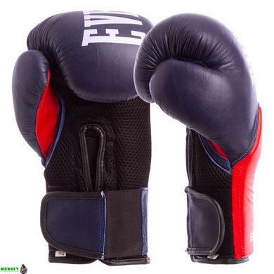 Боксерські рукавиці шкіряні ELS MA-6757 10-14 унцій кольори в асортименті