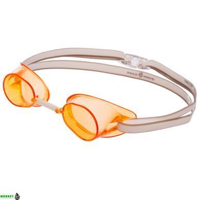 Очки для плавания стартовые MadWave RACER SW M045503 Прозрачный