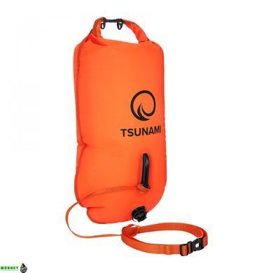 Буй для плавання TSUNAMI надувний 2 в 1 Orange (P-5907739312716)