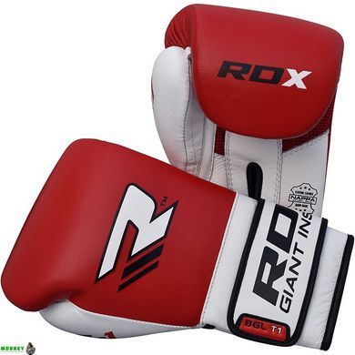 Рукавички боксерські RDX Pro Gel Red 10 ун.