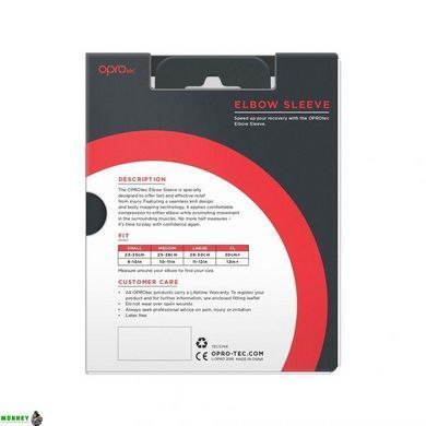 Налокітник спортивний OPROtec Elbow Sleeve TEC5748-MD Чорний M