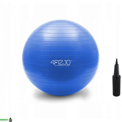 Мяч для фитнеса (фитбол) 4FIZJO 65 см Anti-Burst 4FJ0030 Blue