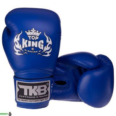 Перчатки боксерские кожаные TOP KING Super TKBGSV Черный 16 унции